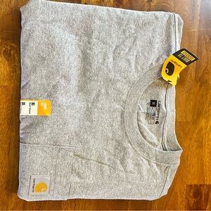 Carhartt Heather Gray Loose Fit Tee